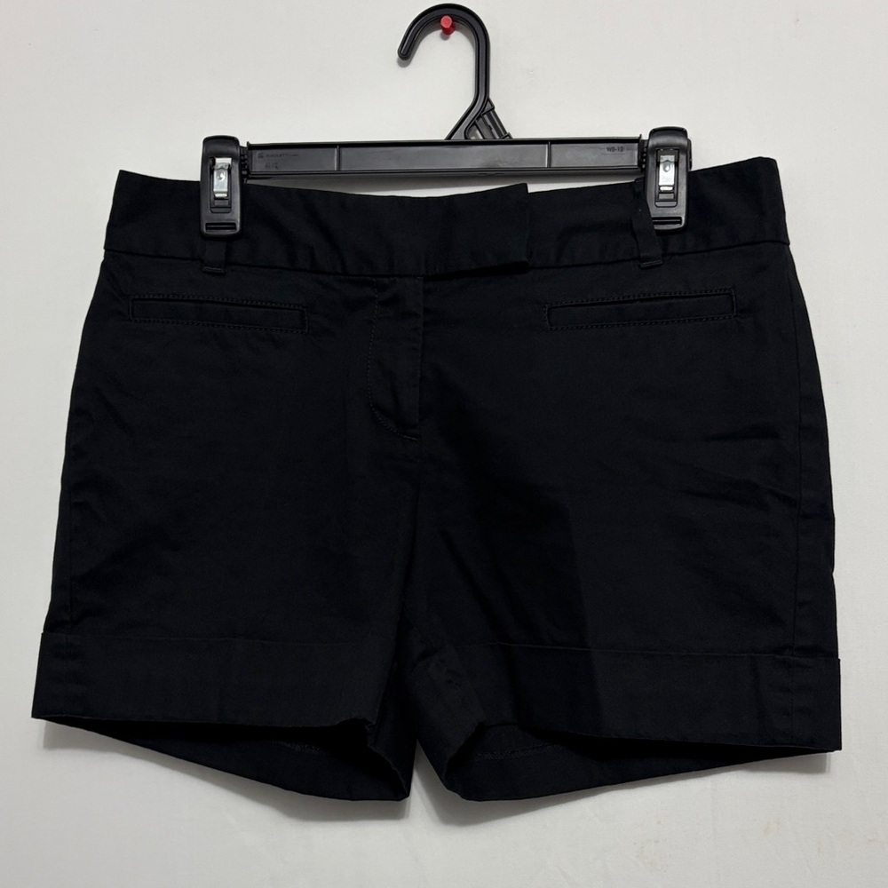 Ann Taylor Signature Black Tailored Shorts Women’s Size 4 Classic Fit(A303)✨